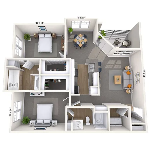 Floor plan Southhampton