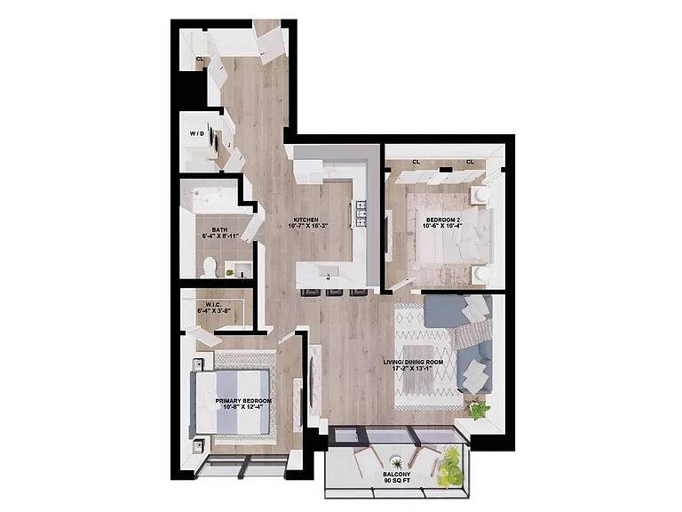Luxe Suites Chicago Luxury Apartments — Photo 93