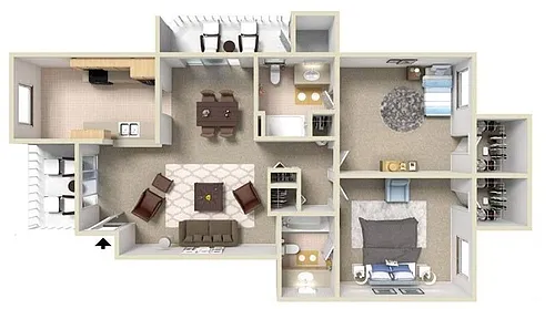 Floor plan C4