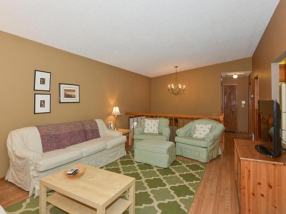 Vaulted ceilings in main level living area offers an open floor plan!