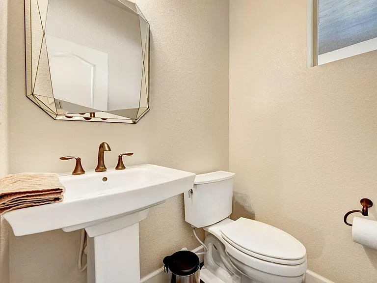 Half bath on main floor