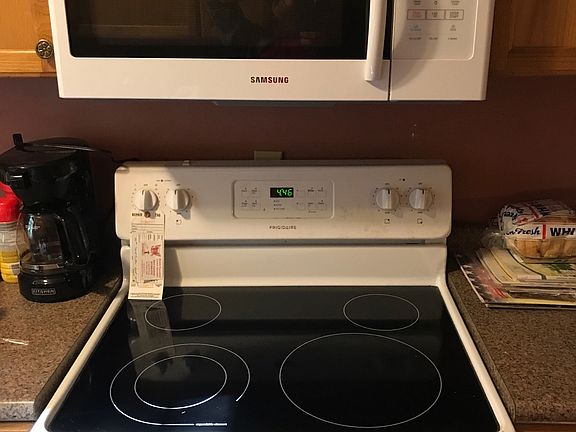 New stove and microwave