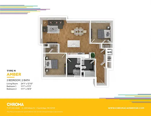 Floor plan Amber