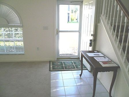 Foyer-glass door in additon to entry door