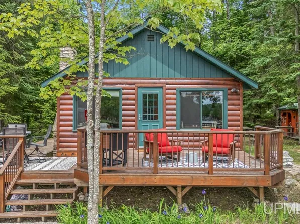 14355 W Ostrander Lake Dr, Cooks, MI 49817