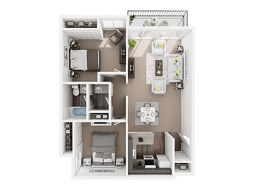 Floor plan Lyon