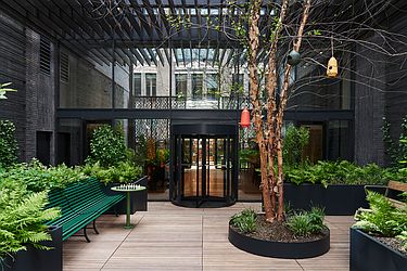 The West Residence Club at 547 West 47th Street in Hell's Kitchen