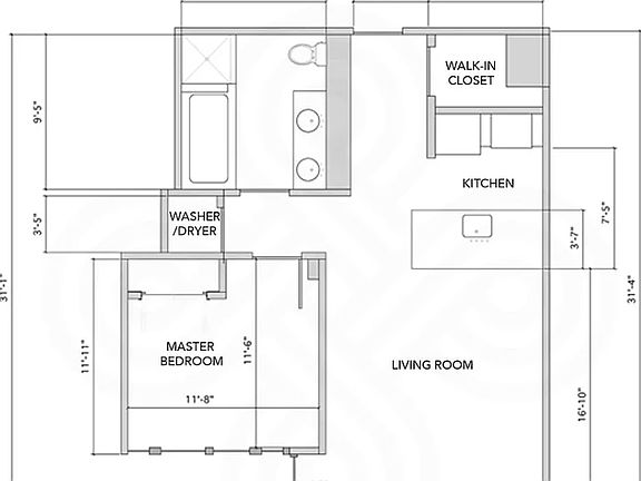 2nd image of 350 W 53rd St APT 2D