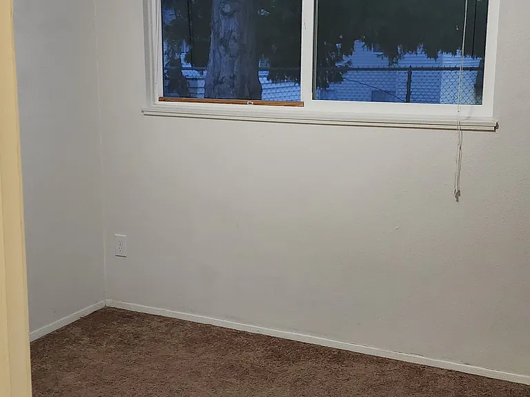 Carpeted bedroom