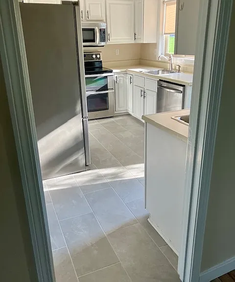 Brand new kitchen floor
