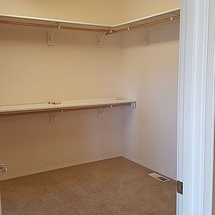 Master walk in closet