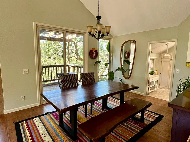 Dining Room to outdoor deck