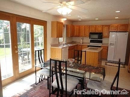 Kitchen and Eating Area