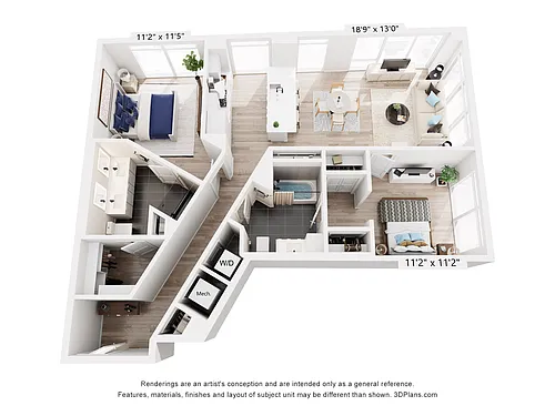 Floor plan B7