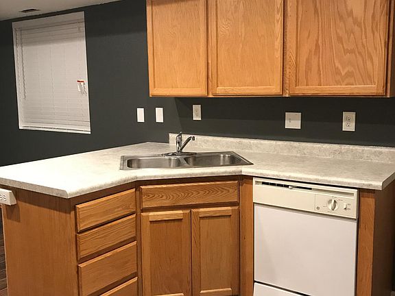 Kitchen with new countertops