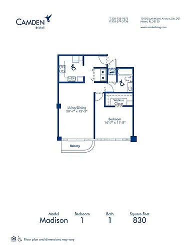 Floor plan Madison
