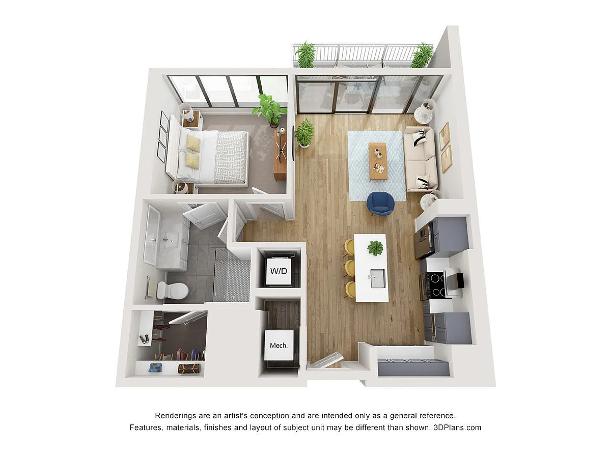 Floor plan A2a