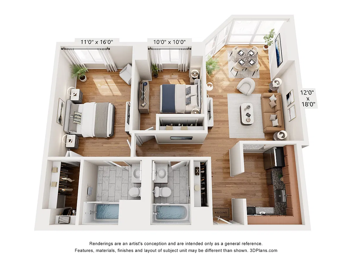 Floor plan B2