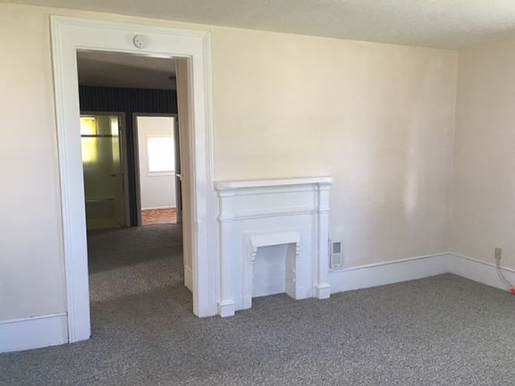 Freshly painted living area 