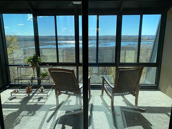 Solarium's view of Long Meadow Lake & MN Valley Nat'l Wildlife Refuge.
