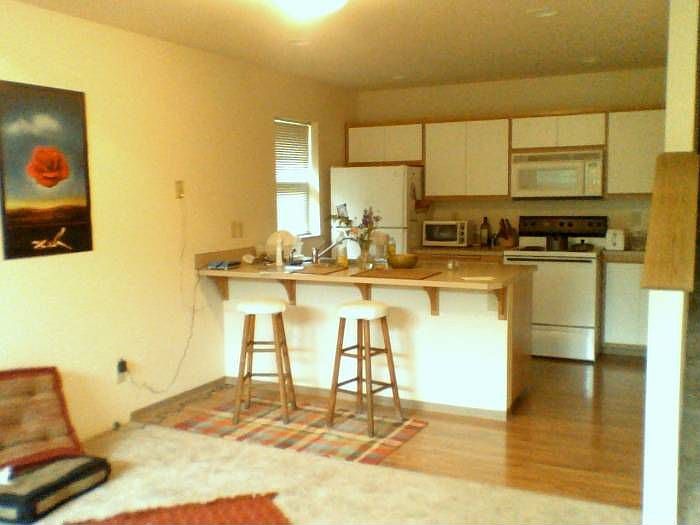 kitchen of triplex