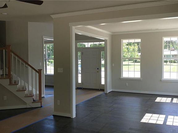 View from Family Room towards flex room.