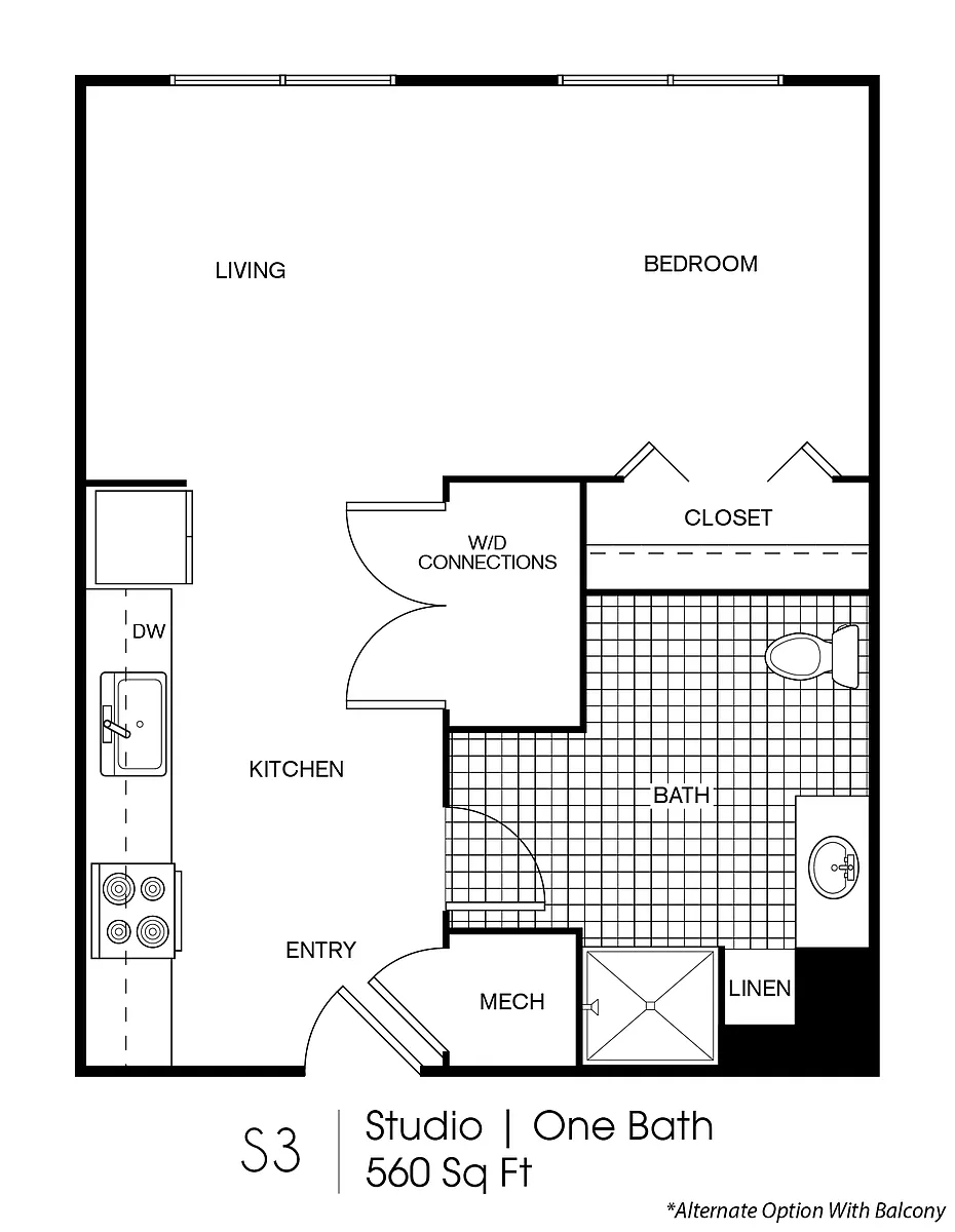 Floor plan S3-60-HC