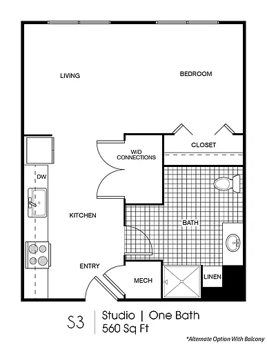 Floor plan S3-30-HC