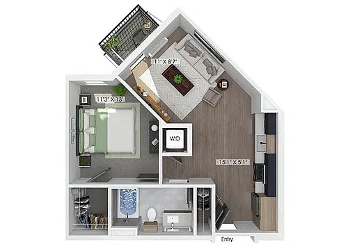 Floor plan A03