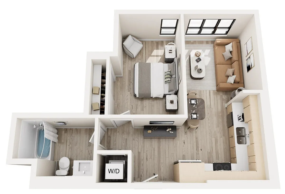 Floor plan 1B5M