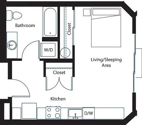 Floor plan Glade F1