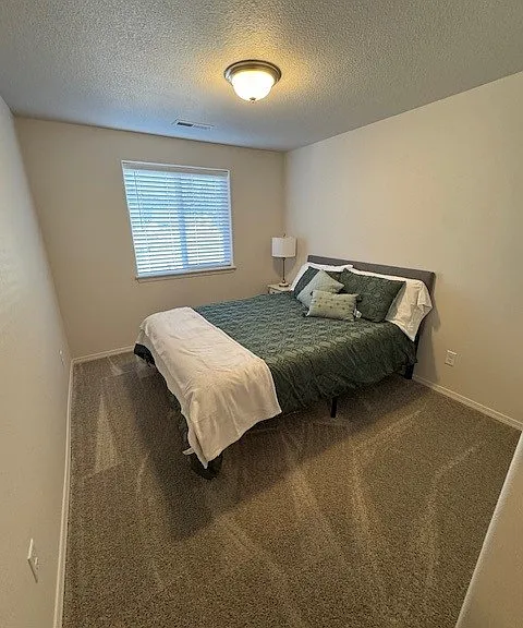 bedroom 2 and 3 are 9'x 11' with two door closets