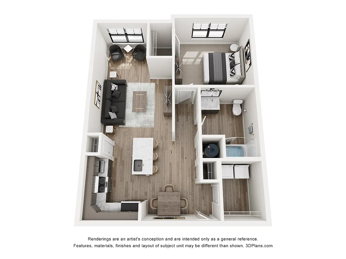 Floor plan The Piedmont