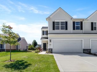 Monterey Plan, Stone Mill Townhomes, Lowell, IN 46356