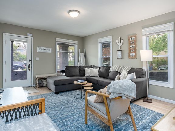 Entrance from front porch