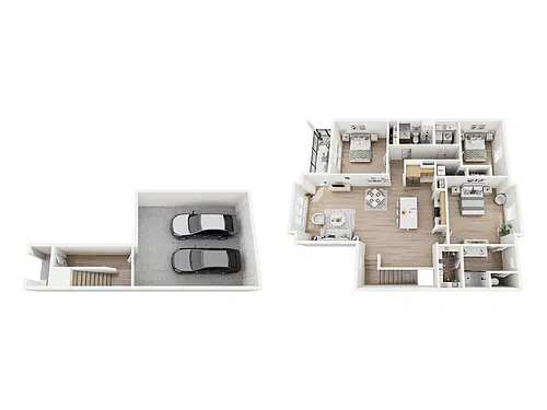 Floor plan Thompson