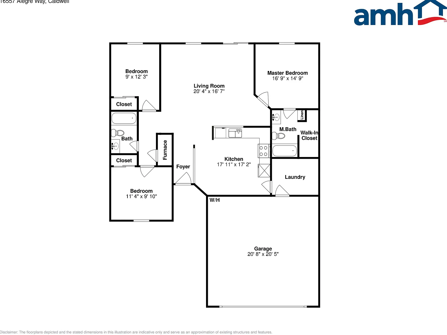 3 bed, 2.0 bath, 1216 sqft, $2,210 — Photo 2