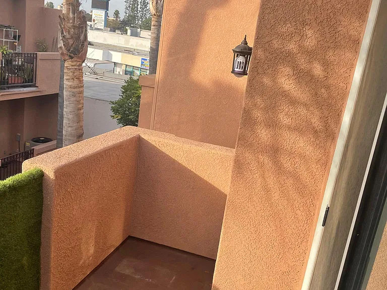 Balcony (green turf installed for added privacy but is removal upon request)