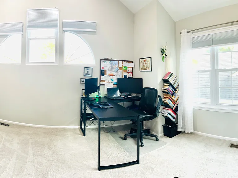 Full view of master bedroom