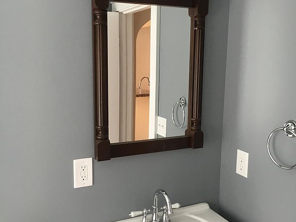 Brand new plumbing, paint and bathroom sink/cabinet, and lig