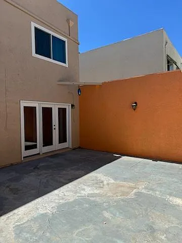 Private Patio that connects with the detached 2 car garage