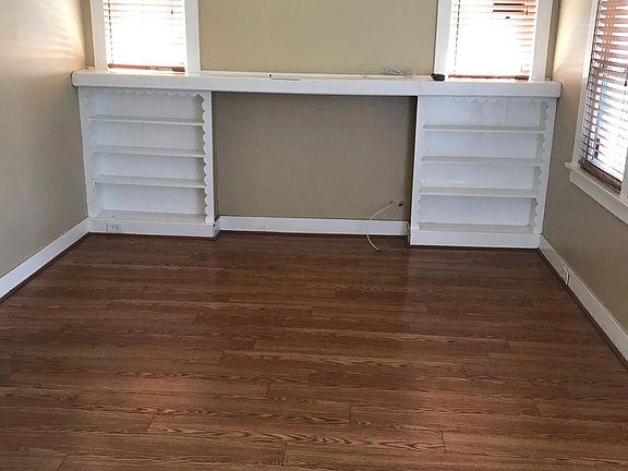 Living room and built ins