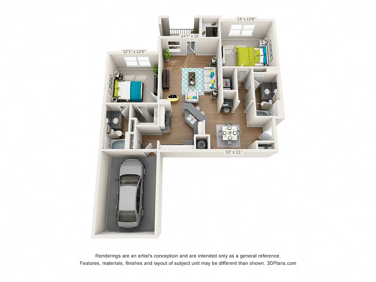 Floor plan Shiloh