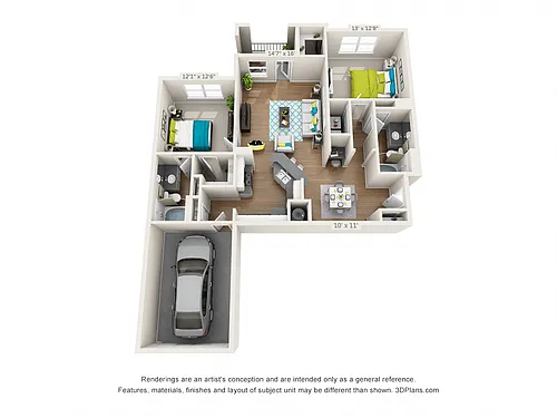 Floor plan Shiloh