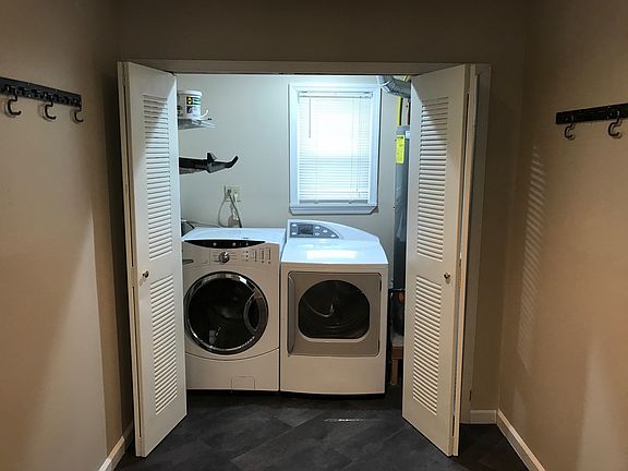 laundry room/eat in kitchen area