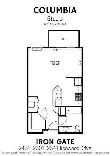 Floor plan Columbia