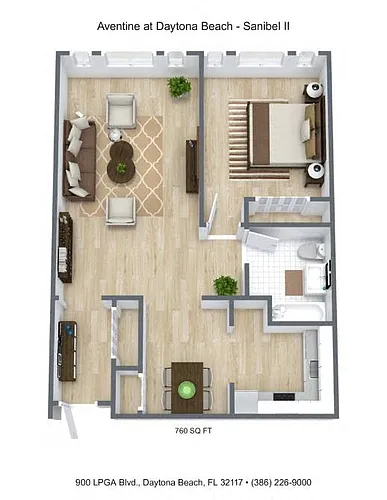 Floor plan Sanibel II
