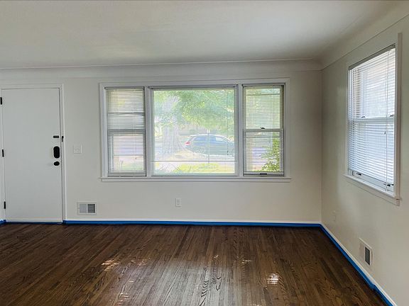 Living room, looking out the front window.