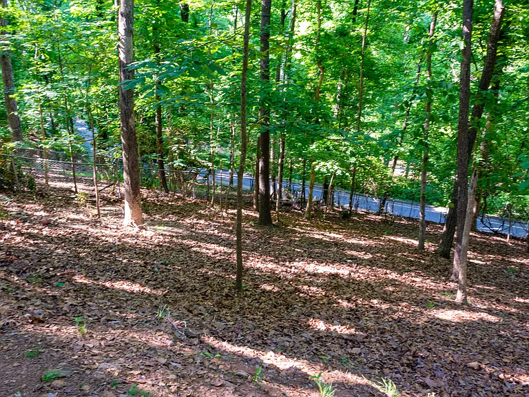 The house is situated on 0.39 acres of property and the back yard is surrounded by a fence.