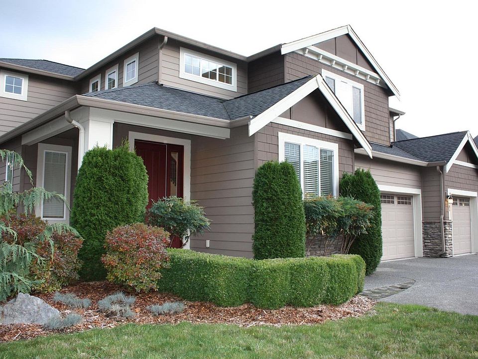 Covered porch entrance.